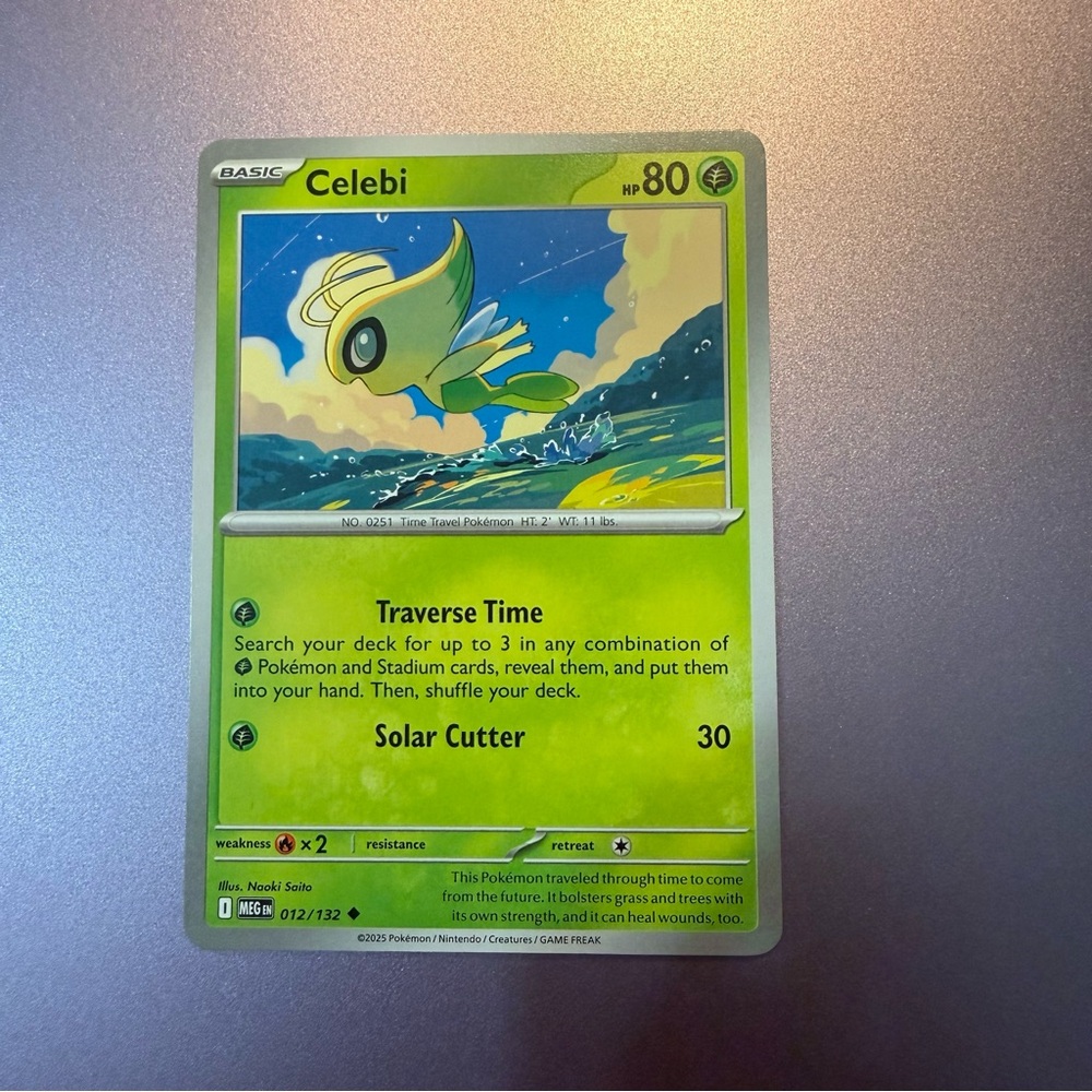 Pokemon TCG Celebi 012/132